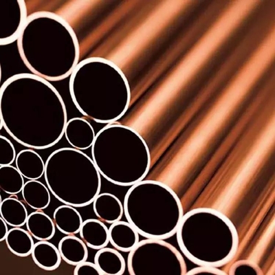 C10200 C12000 Insulated Copper Pipe Tube 0.07mm-8.0mm 0.1-100mm