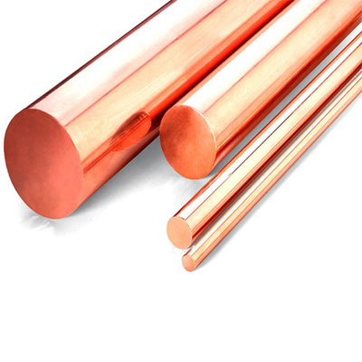 C12200 C18980 C11000 Solid Copper Round Bars T3-T8 T351-T851