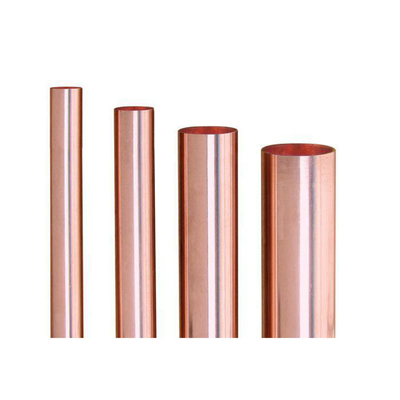 C1200 Round Copper Pipe Tube C1220 Copper Finned Tube